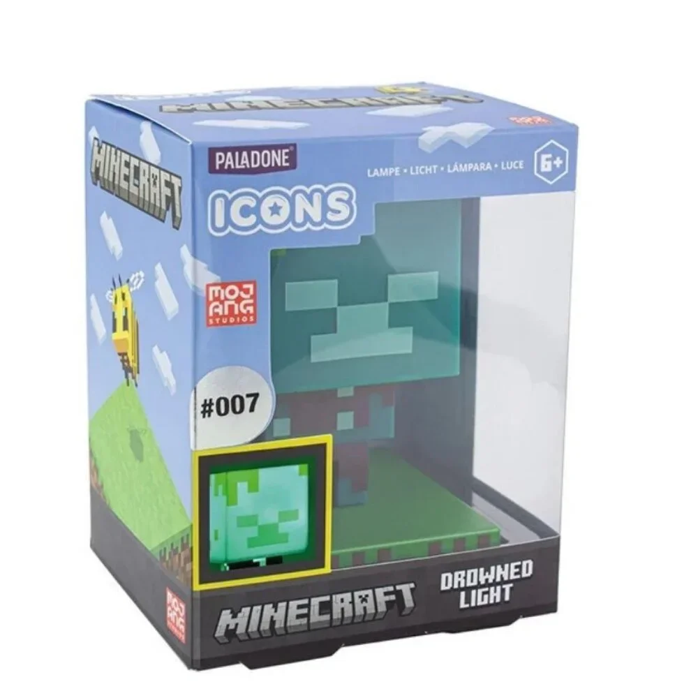 NEW Paladone Minecraft Skeleton Icon Light Nightlight Night Light Decor Bedroom